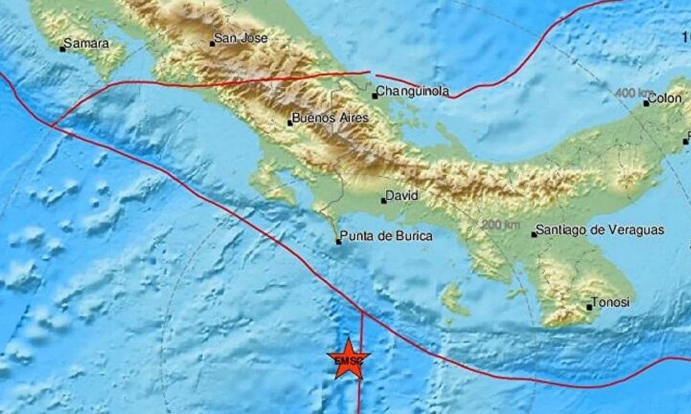 Ισχυρός σεισμός στον Παναμά – Δεν αναφέρθηκαν θύματα ή ζημιές
